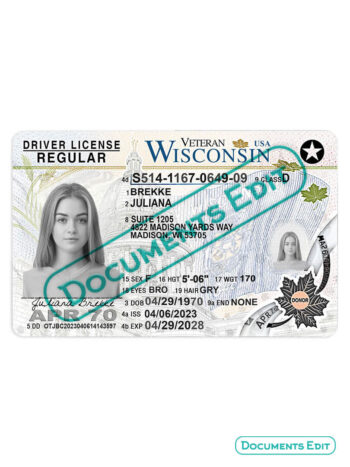 Wisconsin Driver License