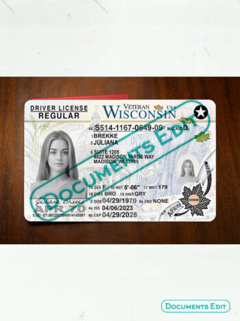 DocumentsEdit Wisconsin Update Driving License PSD template V2 2